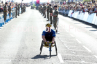 Wheelchair Simplyhealth Great North Run. Photo: David T. Hewitson/Sports for All Pics